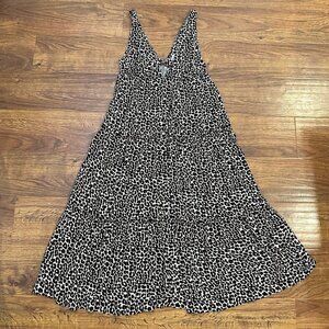 NWT asos leopard midi dress